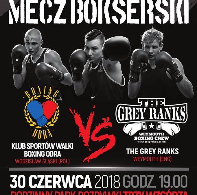 KSW Boxing  Odra Wodzisław Śląski pokonał  The Grey Ranks Weymouth Boxing  Crew