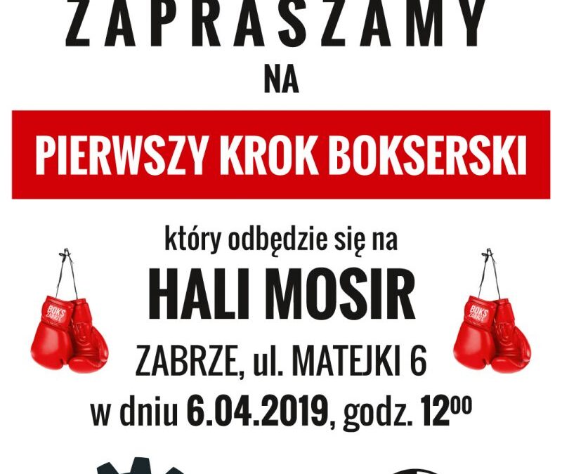 Pierwszy Krok Bokserski w Zabrzu (06.04.2019)
