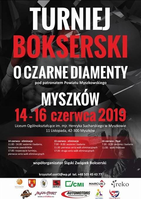 Międzynarodowy Turniej Bokserski „O Czarne Diamenty” 14-16.06.2019